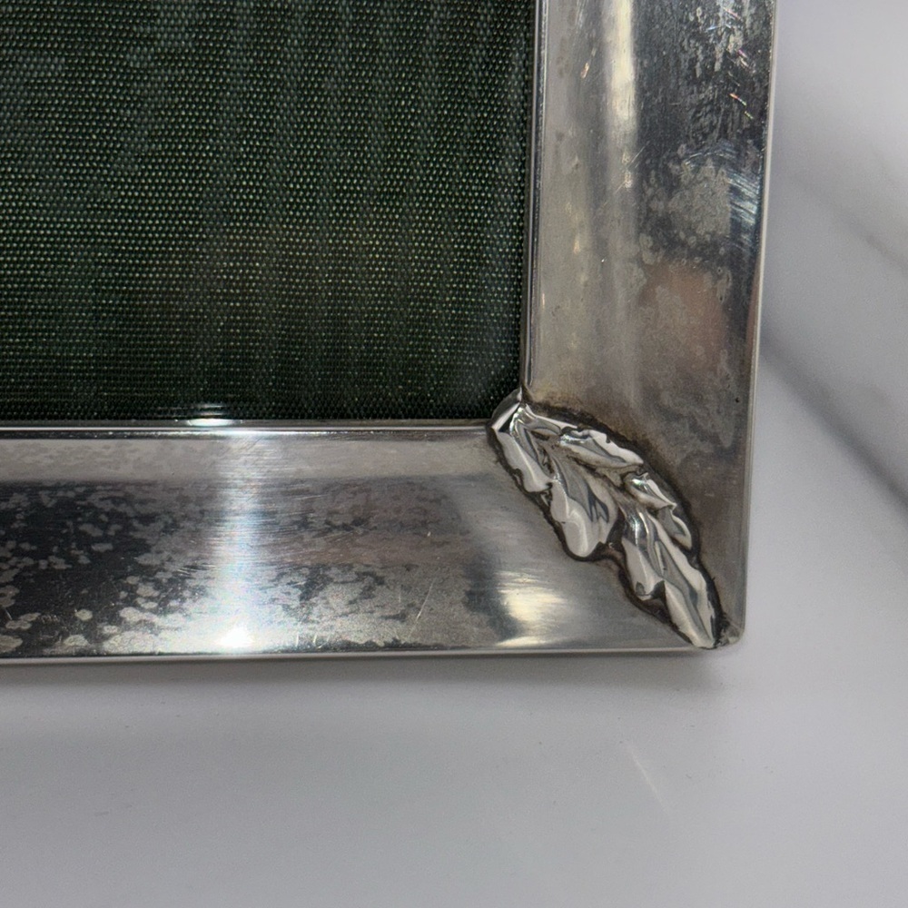 HUGE VINTAGE 11"X 14” STERLING SILVER PICTURE FRAME VELVET BACKING​​​​ 323 g​ - Picture 12 of 12